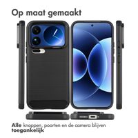 imoshion Brushed Backcover Xiaomi 17 Pro Max - Zwart