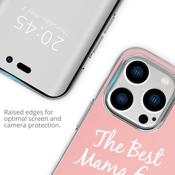 Ontwerp je eigen Apple iPhone 14 Pro gel hoesje - Transparant