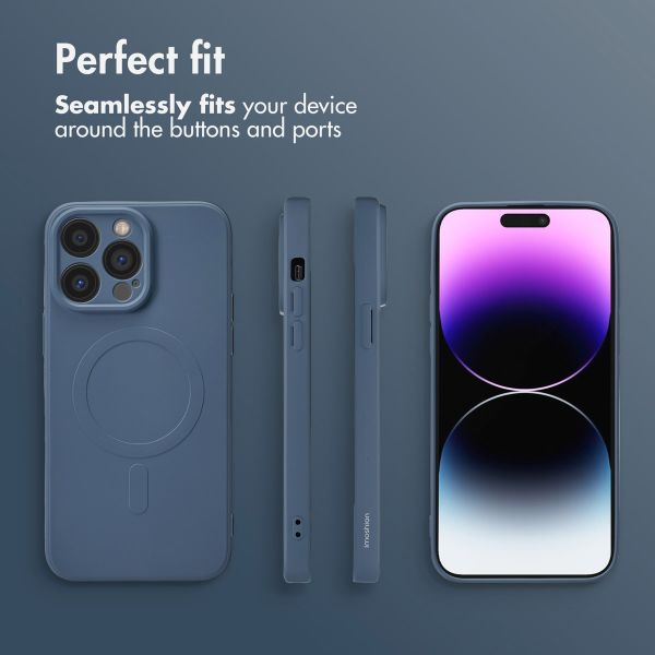 imoshion Colour Back Cover with MagSafe Apple iPhone 14 Pro Max - Dark Blue