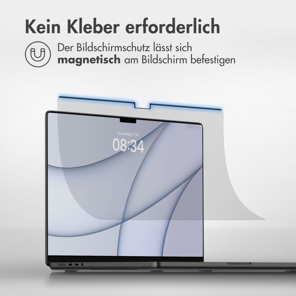 Accezz Magnetische Screenprotector Apple MacBook Air 15 inch (2023 / 2024 M3 / 2025 M4 / 2026 M5)