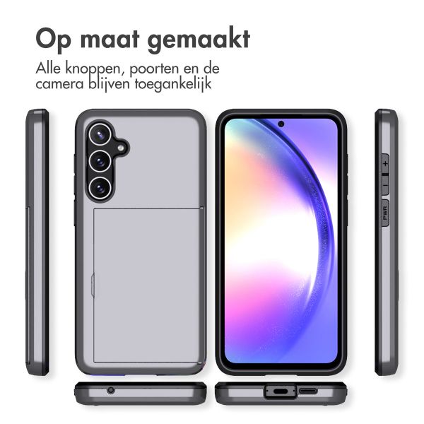 imoshion Backcover met pasjeshouder Samsung Galaxy A55 - Grijs