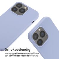 imoshion Siliconen hoesje met koord iPhone 13 Pro - Paars