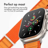 imoshion Nylon Alpine bandje Apple Watch Series 1 t/m 9 / SE (38/40/41 mm) | Series 10 / 11 (42 mm) - Oranje