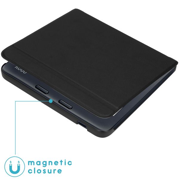 imoshion Slim Hard Case Bookcase Kobo Libra 2 / Tolino Vision 6 - Zwart
