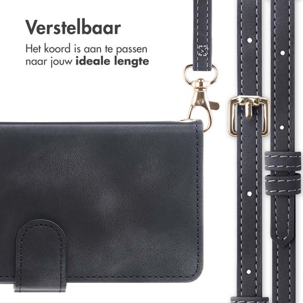 imoshion Bookcase met koord Samsung Galaxy S25 FE - Zwart