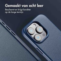 Accezz MagSafe Leather Backcover Apple iPhone 16 Pro - Nightfall Blue