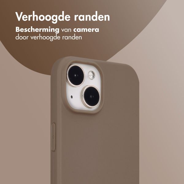 imoshion Color Backcover Apple iPhone 15 - Bruin