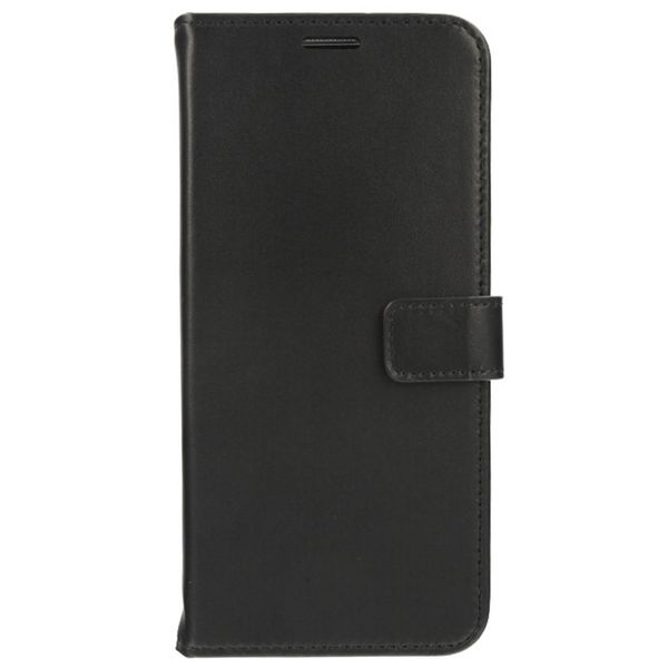 Valenta Leather Bookcase Samsung Galaxy S21 Plus - Zwart