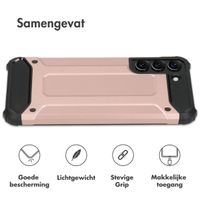 imoshion Rugged Xtreme Backcover Samsung Galaxy S22 Plus - Rosé Goud
