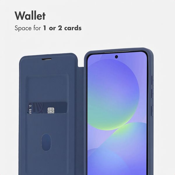 imoshion Transparent Bookcase with MagSafe Samsung Galaxy A37 (5G) - Blue