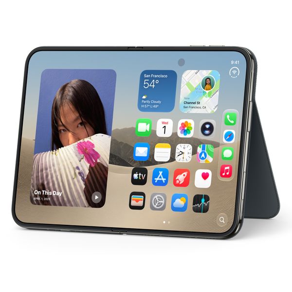 Apple Folio met standaard Apple iPhone Duo - Navy Blue