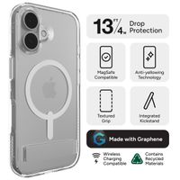 ZAGG Crystal Palace Snap KS Case Apple iPhone 16 - Clear