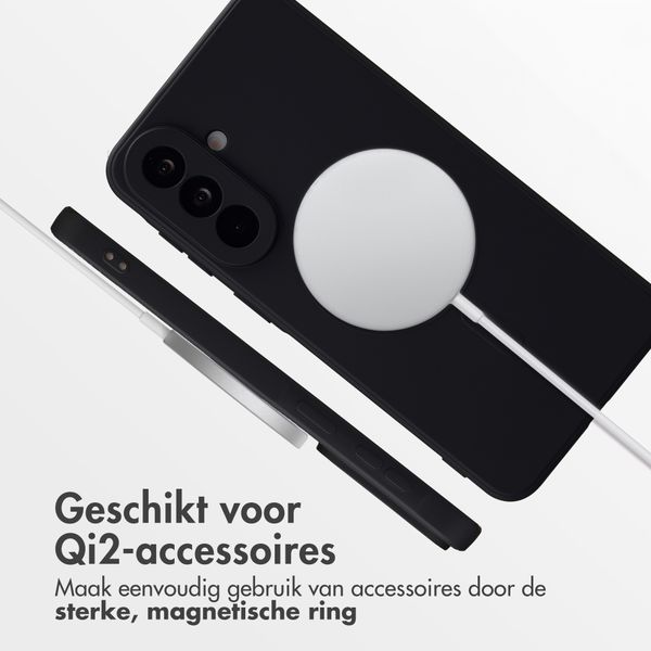 imoshion Color Backcover met MagSafe Samsung Galaxy A57 (5G) - Zwart