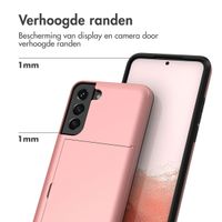 imoshion Backcover met pasjeshouder Samsung Galaxy S22 - Rosé Goud