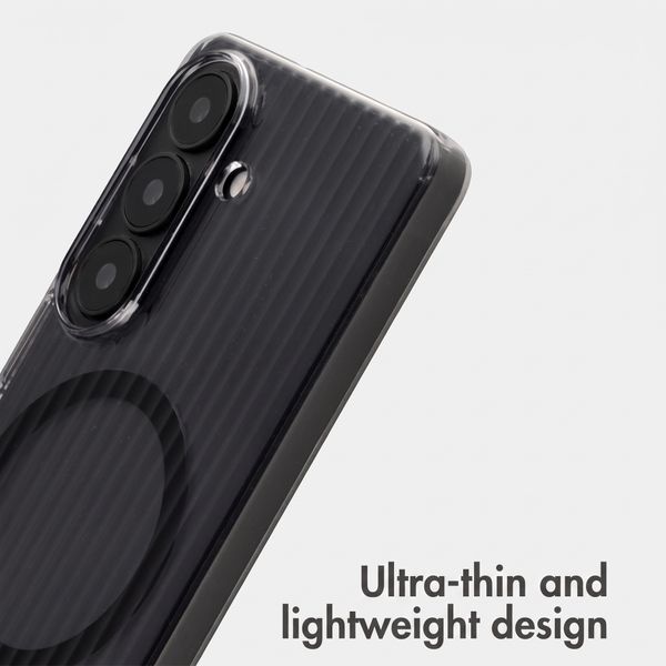 Accezz Lite Case with MagSafe | Fluted | Samsung Galaxy S26 - Black