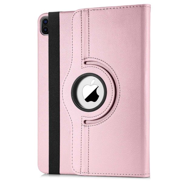 imoshion 360° draaibare Bookcase iPad Pro 12.9 (2022) / Pro 12.9 (2021) - Roze