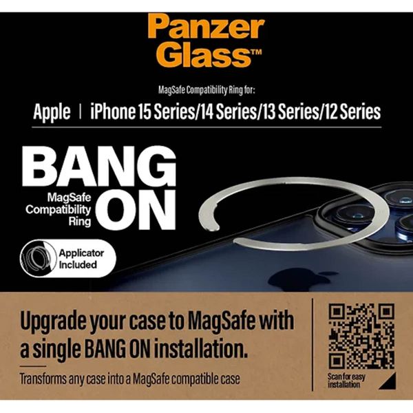 PanzerGlass MagSafe Ring - Zilver