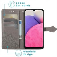 imoshion Mandala Bookcase Samsung Galaxy A33 - Grijs
