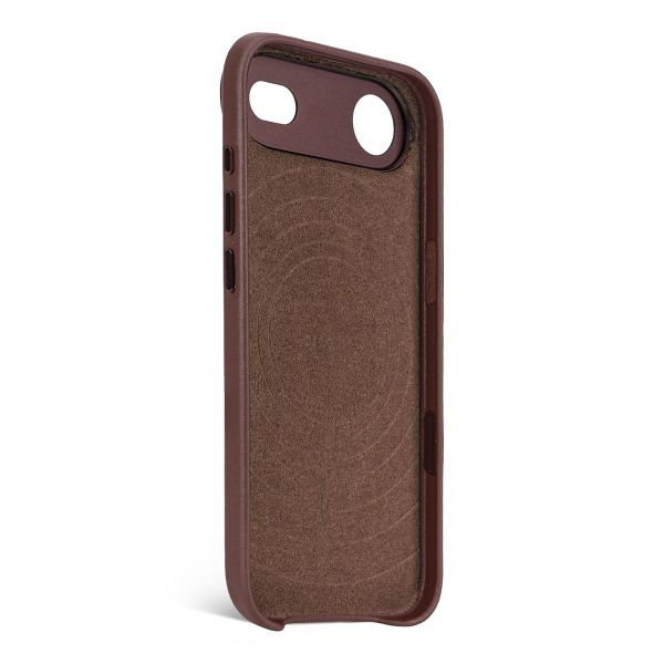 Decoded Leather Backcover MagSafe Apple iPhone Air - Chocolate Brown