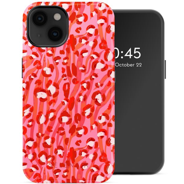 Selencia Vivid Tough Backcover met MagSafe iPhone 14 - Wild Spots Lipstick