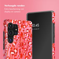 Selencia Vivid Tough Backcover Samsung Galaxy S25 Ultra - Wild Spots Lipstick