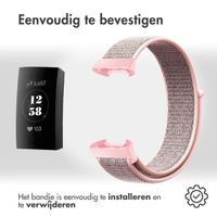 imoshion Nylon bandje Fitbit Charge 3 / 4 - Mintgroen