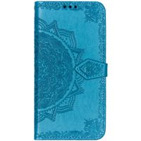 Mandala Bookcase Samsung Galaxy A50 / A30s - Turquoise