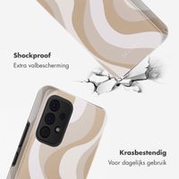 Selencia Vivid Tough Backcover Samsung Galaxy A53 - Desert Waves Beige