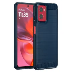 imoshion Brushed Backcover Motorola Moto G05 / E15 - Donkerblauw