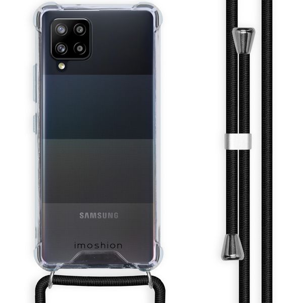 imoshion Backcover met koord Samsung Galaxy A42 - Zwart