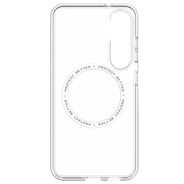 ZAGG Crystal Palace Snap Backcover MagSafe Samsung Galaxy S25 - Transparant