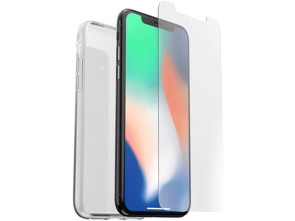 OtterBox Clearly Protected Cover + Alpha Glass iPhone Xr