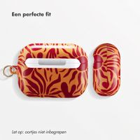 Selencia Vivid Case  Apple Airpods Pro - Tropical Vibes Apricot