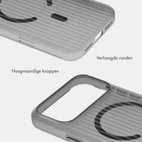 Accezz Lite Backcover met MagSafe | Fluted | Apple iPhone 18 Pro Max / 17 Pro Max - Zwart