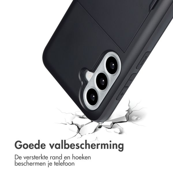 imoshion Backcover met pasjeshouder Samsung Galaxy A36 / A56 - Zwart