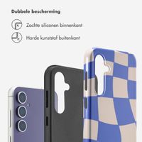 Selencia Vivid Backcover Samsung Galaxy S23 FE - Groovy Sapphire Blue