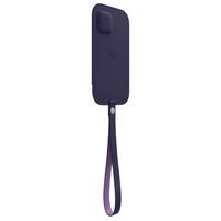 Apple Leather Sleeve MagSafe Apple iPhone 12 Mini - Deep Violet