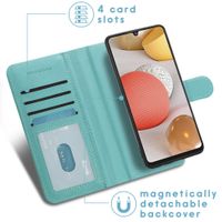 imoshion Luxe Portemonnee Samsung Galaxy A42 - Turquoise