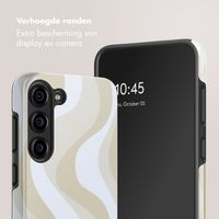 Selencia Vivid Backcover Samsung Galaxy S23 FE - Desert Waves Beige