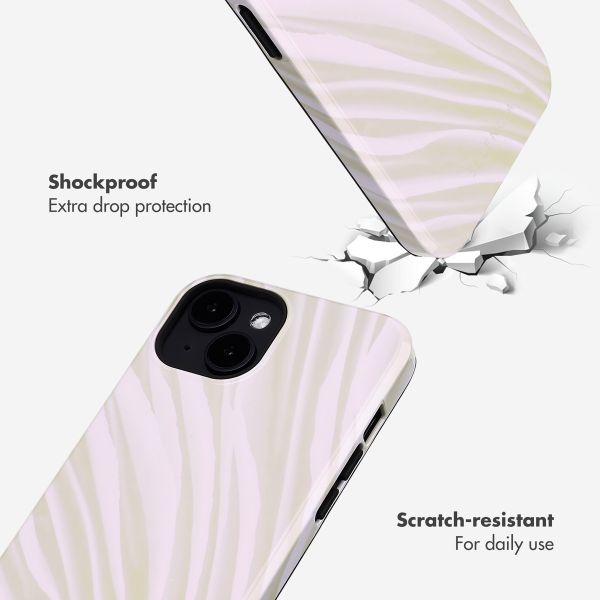 Selencia Vivid Back Cover with MagSafe Apple iPhone 14 - Nature Light Brown