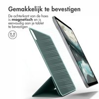 imoshion Magnetic Bookcase Apple iPad Pro 13 (2025) M5 / (2024) M4 - Donkergroen
