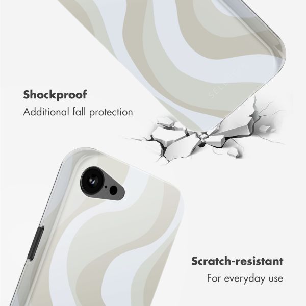 Selencia Vivid Case with MagSafe Apple iPhone 17e / 16e - Desert Waves Beige