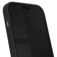 iDeal of Sweden Silicone Case met MagSafe Apple iPhone 17e / 16e / 15 / 14 / 13 - Black