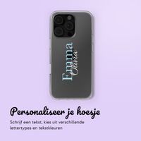 Hoesje met eigen foto en/of tekst Apple iPhone 16 Pro Max - Naam