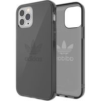 adidas Originals Protective Clear Backcover iPhone 12 (Pro) - Smokey Black