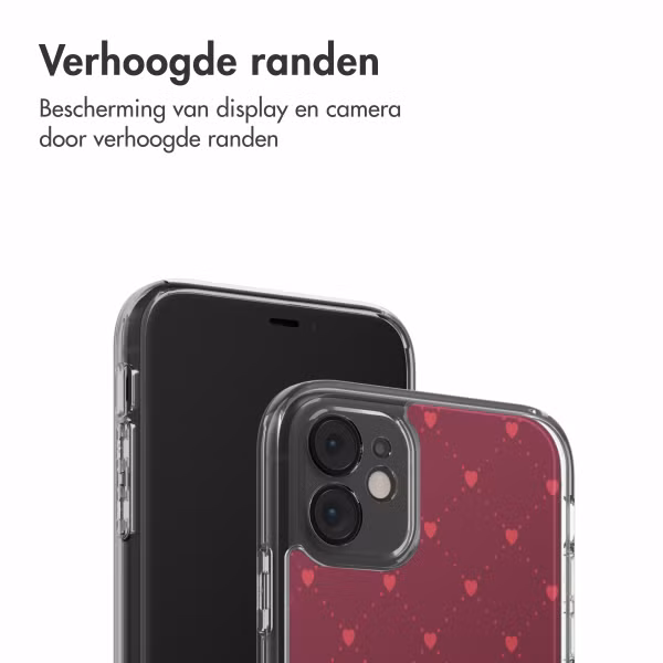 imoshion Design hoesje Apple iPhone 11 - Crush Check Coral Dust