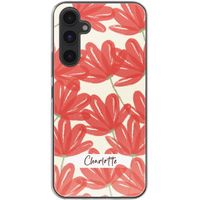 Hoesje met eigen foto en/of tekst Samsung Galaxy A54 (5G) - Bloemen
