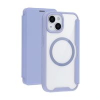 imoshion Transparante Bookcase met MagSafe Apple iPhone 15 - Lila