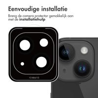 imoshion 2 Pack Camera lens protector iPhone 13 - Zwart