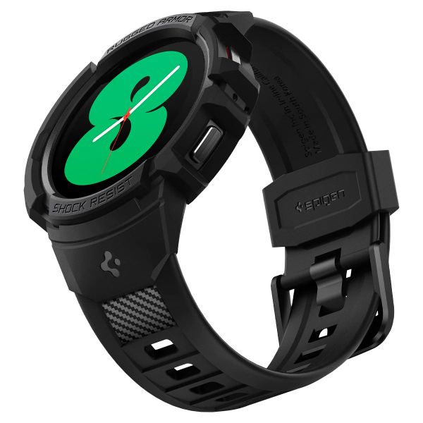 Spigen Rugged Armor™ Pro Case Samsung Galaxy Watch 4 / 5 - 40 mm - Black